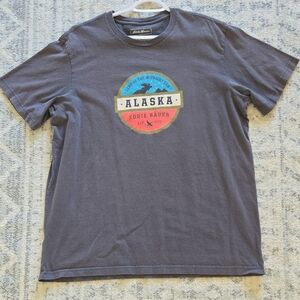 Eddie Bauer Charcoal Alaska Graphic Tee